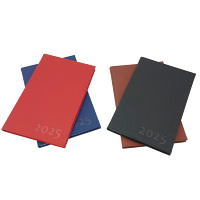 Carnet de notes exécutif en cuir rigide A5 de la marque HYX, reliure cousue, 80 feuilles, impression numérique, logo personnalisé en relief