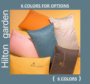 Juego de ropa de cama con bordado de Hotel, edredón fresco de seda desnuda, para casa, Hotel y apartamento, 4 Uds. - Product Image 2