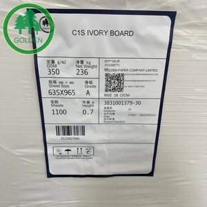 Carton FBB, carton ivoire 250 g/m², carton couché d'un côté, carton ivoire C1S pour boîtes pliantes - Product Image 5