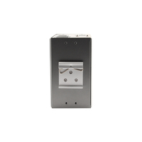 Boîtier de projet en tôle d'aluminium EuroRack sur mesure, thermolaqué, pour équipement électronique industriel