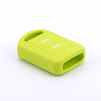 Étui de protection souple en silicone pour télécommande de clé de voiture Opel à deux boutons, personnalisable avec logo, marque RYHX