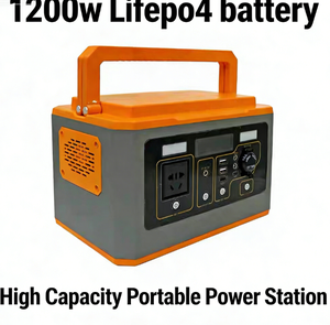 1200W Portable Power Station Pure Sine Wave MPPT Solar Generator <b>Backup</b> <b>Battery</b> for Outdoor Camping Home Emergency 1200 High-den - Product Image 6