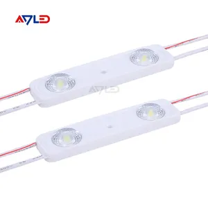 Manufacture price Diffuse Lens 180 Degree DC12V 1.5W 2LED LED Module for Advertising project