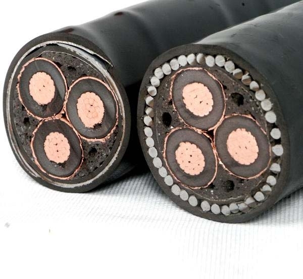 High Voltage YJV22 8.7-35KV 3 4 5 Cores Armored Steel Tape Cross-linked Copper Core Power Cable 185mm 240mm 300mm 400mm 500mm