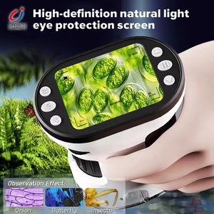 Chengji <span class=keywords><strong>microscope</strong></span> de poche jouet insecte à main expériences scientifiques jouet LED <span class=keywords><strong>microscope</strong></span> à main enfants - Product Image 3