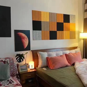 Varios colores Square KTV Soundboard Wall Nuevos <span class=keywords><strong>paneles</strong></span> acústicos <span class=keywords><strong>para</strong></span> absorción de sonido Varios colores - Product Image 5