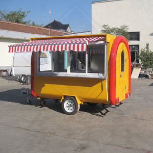Al Aire Libre Mini Mobile Coffee Donuts Food Truck Trailers Shop Carts Quioscos personalizados <span class=keywords><strong>para</strong></span> la venta Diseño Food Truck - Product Image 5