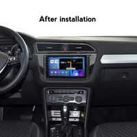 Autoradio pour VW Tiguan 2017-2019 Android 12 Moniteur de voiture 8+256 Carplay DSP RDS GPS Intégré Radio 2din Lecteur DVD 5.1HIFI