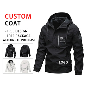 2025 Nhà Máy Trực Tiếp Áo Gió Người Đàn Ông Của Nước Chịu Mài Mòn Giữa Chiều Dài Đứng Áo Khoác Kích Thước Dây Kéo 3XL Mùa Xuân Mùa Thu Ngoài Trời Giản Dị Áo Khoác - Product Image 5