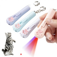 Jouet laser infrarouge rechargeable par USB pour chat avec 5 motifs, multifonctionnel, interactif, petit, mignon, bâton de pointage pour chat