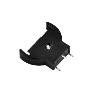 CR2032 CR2025 boîtier de support de <span class=keywords><strong>pile</strong></span> bouton au lithium demi-rond CR <span class=keywords><strong>2032</strong></span> 2025 support de piles prise 3 broches - Product Image 3