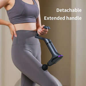 Pistola de Masaje de Percusión Portátil con Mango Extensible, Masajeador de Tejido Profundo con Vibración Muscular y Cinturón de Masaje - Product Image 5