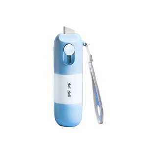 Deli JQ122 ของเหลวแก้ไขกระดาษความร้อนแบบบูรณาการขวดเดียวปากกาเขียนโค้ดเดี่ยวพร้อมที่เปิดกล่องเพื่อป้องกัน - Product Image 1