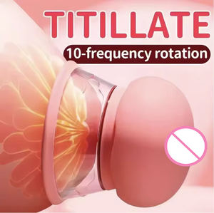 Estimulador de Senos con Succión y Vibración, con 10 Modos de Vibración y 3 Pares de Cabezales de Masaje, Juguete Sexual para Mujeres - Product Image 1