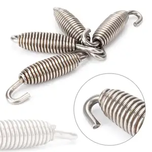 Different types of customized hook steel copper factory supplier extension springs for car electric equipment
