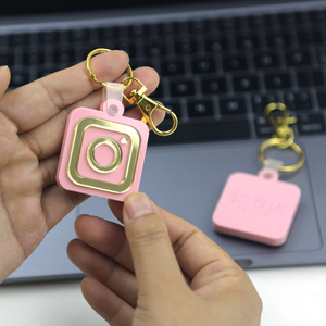 NFC cá nhân có thể ghi 13.56Mhz có thể in tùy chỉnh OEM xã hội NFC 213 NFC Key Instagram Micro tag móc khóa thẻ - Product Image 5