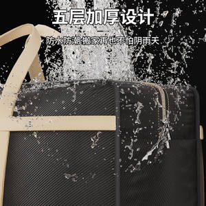 Snd6011 1 Organizador de Ropa Rectangular, Bolsa de Almacenamiento Resistente para Mudanzas y Dormitorio - Product Image 3