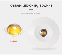 Mini Spot Light 1w Encastré Fixe Rond 3000k Trou 14mm Ip65 Anti-éblouissement Petite Led Down Light