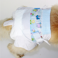 Haute Absorption Microfibre Coton Pet Couche Nouveau Remise Taille Élastique Pee Pads Imprimé Caractéristique Jetable Pâte De Bois pour Animaux De Compagnie