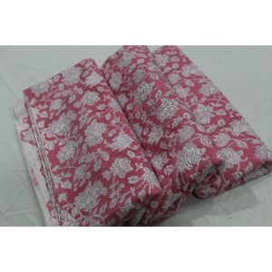 Proveedores de Telas Éticas Hechas a Mano, Tela 100% Algodón Estampada a Mano, Tela Suave Natural Estampada a Mano por Metro - Product Image 5