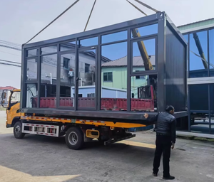 Conteneur maritime modifié de 20 pieds, portable, respirant, en aluminium, pliable, bureau, résidence modulaire haut de gamme, hôtel au design moderne 1 - Product Image 6