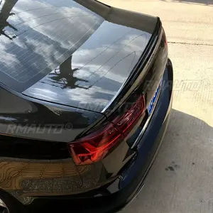 Aileron de coffre arrière en plastique ABS non peint de style S6 modifié pour Audi A6 C7 2012 2013 2014 2015 2016 2017 2018 - Product Image 2