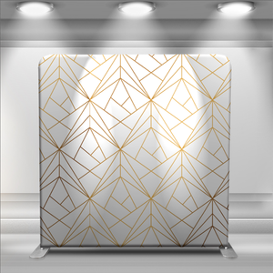 Tùy chỉnh căng thẳng vải Photo Booth Backdrop đứng biểu ngữ triển lãm thương mại thiết bị với khung nhôm-gối trường hợp Backdrop hiển thị - Product Image 4