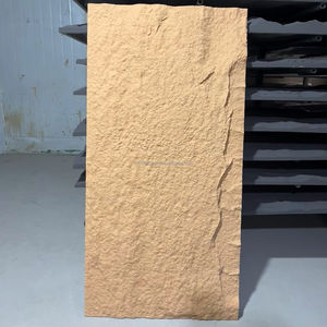 Diseños de panel de revestimiento de pared de <span class=keywords><strong>ladrillo</strong></span> barato de belleza de pared artificial Exterior de piedra de seta sintética de <span class=keywords><strong>poliuretano</strong></span> Pu de alta calidad - Product Image 2