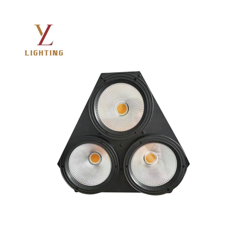 3 Eyes 300W Retro Warm White Stage Light DMX512 Sound Active Par Light for Disco Party