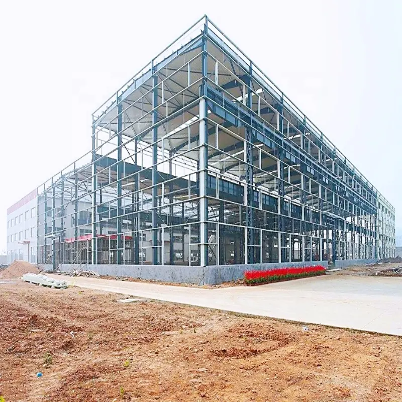 Prefabricated detachable Steel Structure frame office apartment Prefabricated commercial building