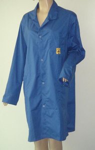 <span class=keywords><strong>ESD</strong></span> ملابس واقية من الاستاتيكيه بيضاء زرقاء اللون آمنة صحية ملابس للمستودعات غرف الأبحاث عامل سموك مخصص - Product Image 5