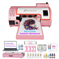 Kit d'impression DTF M1630 Pro à tête unique XP600 avec four de séchage et consommables pour impression directe sur film pour T-shirts