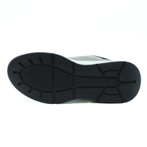 Baskets de course décontractées pour hommes les plus populaires respirantes à lacets conception en maille antidérapante caractéristiques de <span class=keywords><strong>tennis</strong></span> en <span class=keywords><strong>cuir</strong></span> véritable couleur noire - Product Image 6