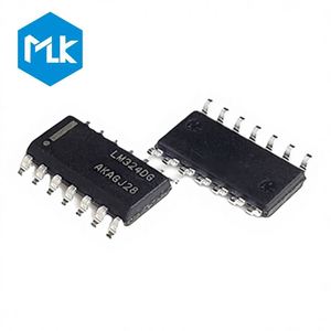MLK Nuevo Amplificador Operacional Original <span class=keywords><strong>Quad</strong></span> GP 16V/32V IC SOP14 LM324DR LM324DR2G de Alto Rendimiento - Product Image 1