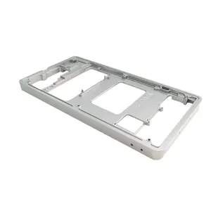 Fundición a presión de aluminio para panel de carcasa de dispositivo electrónico, soporte de pantalla de la mejor calidad, marco de fundición cnc