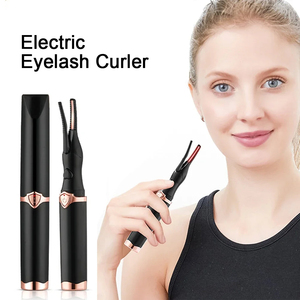 Wholesale Heated Eyelash Curler <b>USB</b> Rechargeable Eyelashes Quick <b>Heating</b> Natural Long Lasting Makeup - Product Image 2