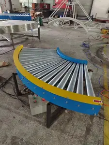 Best Quality High Speed Curve Belt Conveyor For Warehouse Logistics And Express