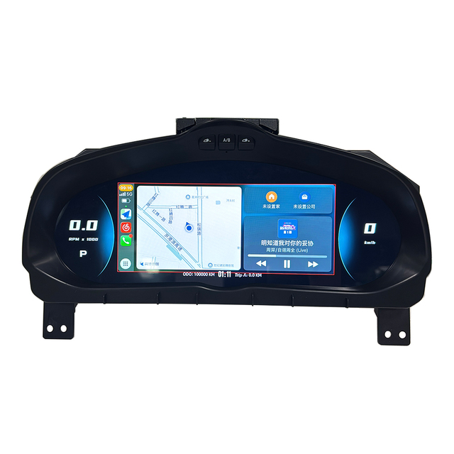 12.3 Inch Digital Instrument Cluster LCD Dashboard CarPlay Android Auto for Mazda 3 Axela  CX-4 2014-2019