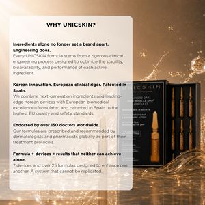 UNIC30-DAY SKIN MIRACLE SHOT 30 AMPOULES 1,5ml - Traitement détoxifiant du visage. Peau renouvelée en 30 jours. - Product Image 3