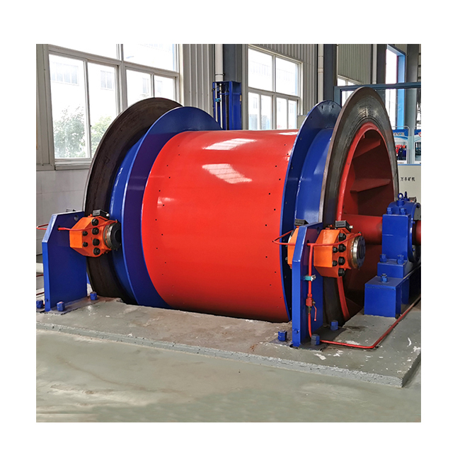 Underground Mining Winch With Disc Brake
