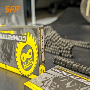 Chaîne de <span class=keywords><strong>moto</strong></span> robuste OEM/ODM SFR colorée 25H pour Yamaha YZF-R15/<span class=keywords><strong>Ninja</strong></span> 250 pour <span class=keywords><strong>moto</strong></span> de rue - Product Image 3