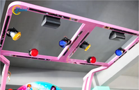 Machine de danse d'arcade Kaimi Amusement à monnayeur, simulateur de musique, modèle Steel 2 joueurs