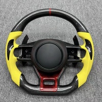 Volant en fibre de carbone de haute qualité pour Kia K5, Furio, Cerato, avec texture imitation, moyeu de volant de voiture