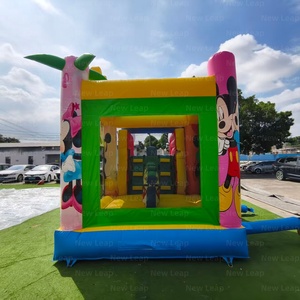 Château gonflable Yuedong Combo à double piste avec toboggan sec, piscine et thème de <span class=keywords><strong>parc</strong></span> d'attractions - Product Image 2