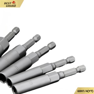 Tùy chỉnh một mảnh Nut Setter tuốc nơ vít từ tính 1/4 ''hình lục giác điều khiển CRV thép xử lý công nghiệp DIY điện sửa chữa OEM - Product Image 3