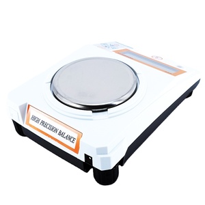 Báscula de laboratorio de alta precisión Veidt Weighing HUAZHI 1000g/0.1g, antistática, metálica, con pantalla LCD y celda de carga PTT-B1000, para mediciones de alta precisión - Product Image 1