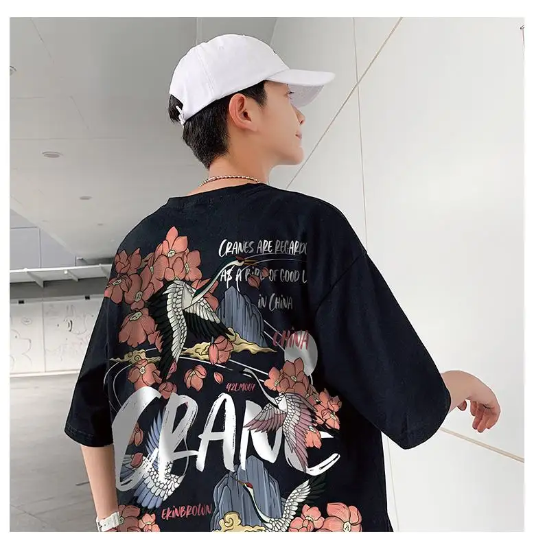 T-Shirt For Men Linen Female Tops Graphic Oversize Pima Cotton Free Shipping Man Boys All Over Print Streetwear Polo Shirts