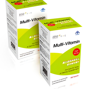 Embalagem de produto da saúde da impressão colorida personalizada eco friendly, caixa de papel para a garrafa do suplemento alimentar - Product Image 3