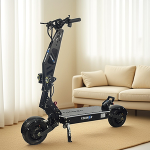 Trottinette électrique tout-terrain personnalisée Geofought R7 2026 avec double moteur 60V/72V, pneus de 11 pouces, batterie 30AH/40AH et autonomie de 60-120 km pour adultes - Product Image 1