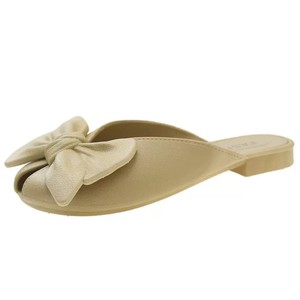 Chanclas de verano con lazo, estilo nuevo para mujer, aptas para uso en exteriores e interiores, en casa y en la playa. - Product Image 1